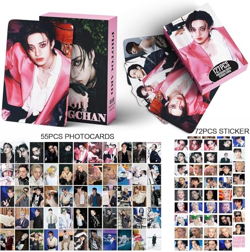 Photocard Set with Stickers 127-Piece Collection for Fans