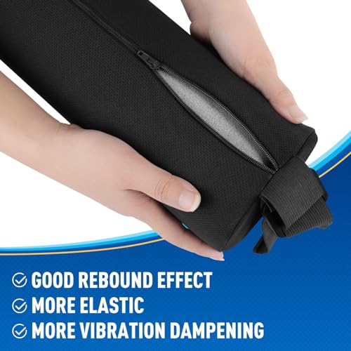 Memory Foam Lumbar Roll Pillow for Back Support | Adjustable & Washable