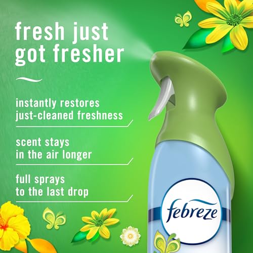 Air Freshener Room Spray - Odor Fighting Deodorizer Mist, 8.1 oz (6 Pack)