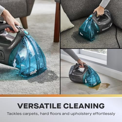 Portable Upholstery Cleaner Machine, 500W Handheld Deep Carpet Stain Remover