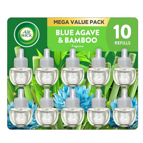 Plug-In Scented Oil Air Freshener Refills - 10 Pack Essential Oils
