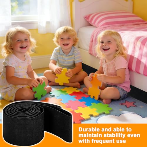 Under Couch Toy Blocker Gap Guard for Sofa and Bed, 2-Pack Adjustable Barrier