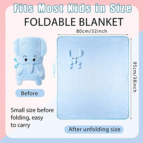 Boyiee 9 Pack Kids Animal Fleece Throw Blankets - Travel & Nap Size