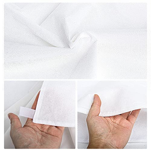 SevenFish White 36-Inch Christmas Tree Skirt for Holiday Decor