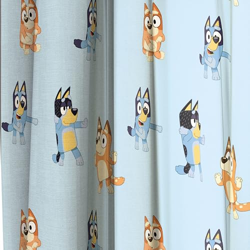 Bluey Blackout Curtains for Kids Bedroom - 42" x 84" Set of 2
