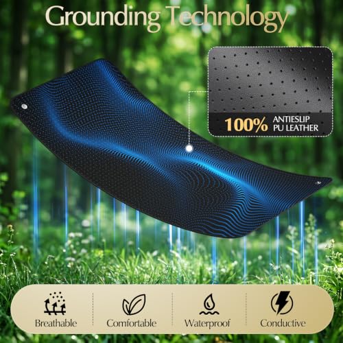 Grounding Mat for Better Sleep - Conductive Carbon Fiber Pad, 27x60