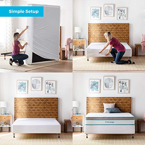 Waterproof Box Spring Encasement Protector - Full Size Cover