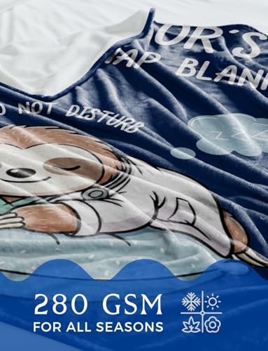 Huglanket Doctor Gifts Flannel Throw Blanket 60x80 Inches - Official Nap Edition