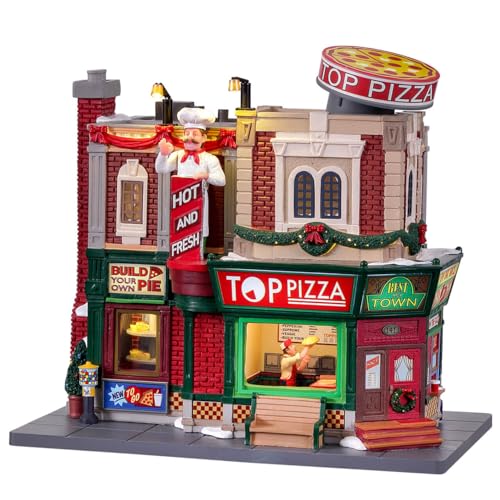 Lemax Harvest Crossing Animated Village Building with Lights and Music