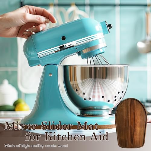 Acacia Wood Slider Mat for 4.5-5 Qt Tilt-Head Stand Mixers