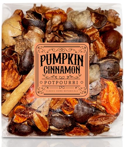Pumpkin Spice Fall Potpourri with Cinnamon Sticks and Dried Botanicals