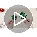 Christmas Mirror Bows Set 48 Pcs - Red, Green & White Self-Adhesive 2 Sizes