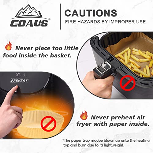 150 Pcs Square Air Fryer Disposable Paper Liners, 7.9-inch Non-stick Parchment