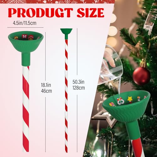 48-Inch Christmas Tree Watering Funnel System - Easy-Fill Tree Waterer