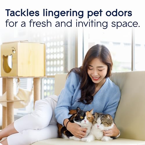 Pet Odor Plug-In Air Freshener Starter Kit - Includes 1 Warmer and 2 Refills
