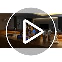 3-Tier LED Liquor Bottle Display Shelf with Remote Control for Home Bar