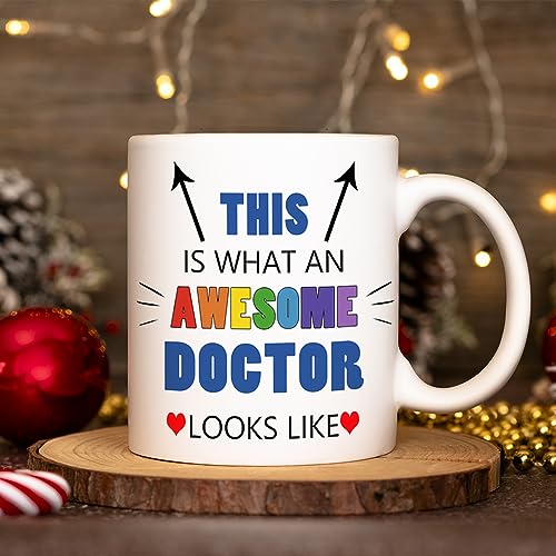 11oz Thank You Doctor Mug - Appreciation Gift for Medical Professionals