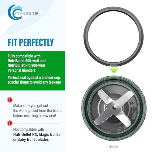 Replacement Sealing Rings for 4.05-Inch Blender Blade Assemblies (3 Pack)