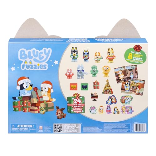 Fuzzy Mini Figure Advent Calendar - 24 Daily Surprises & Accessories