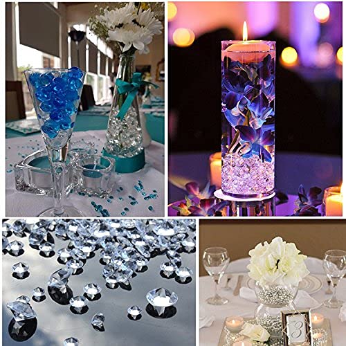 10,000 Pink Acrylic Diamonds Table Scatter Confetti & Vase Fillers (4.5mm)