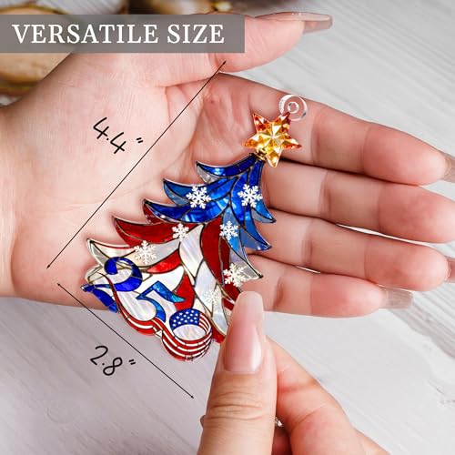 USA 250th Anniversary Liberty Bell Ornament, 2D Acrylic Patriotic Decor