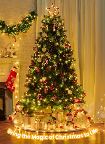 Minetom 66Ft 200 LED Fairy Lights USB Powered Waterproof Copper String Lights