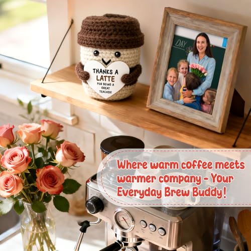 Teacher Thanks A Latte Coffee Gift - Appreciation Gift for Women Men from Students