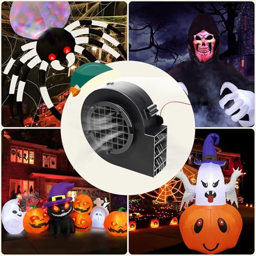 CYXG 12V 1000mA Inflatable Fan Replacement for Christmas & Halloween Inflatables