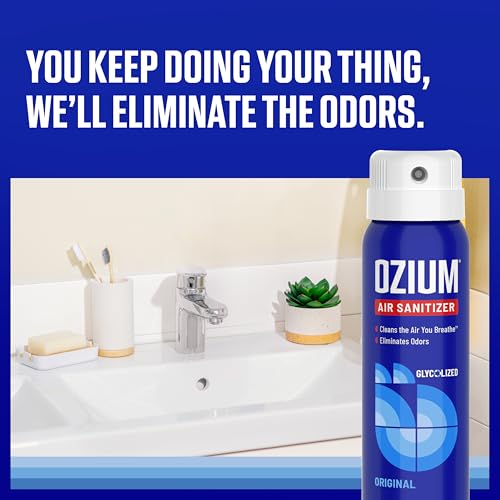Air Sanitizer and Odor Eliminator Spray for Home & Car, 3.5 oz (2-Pack)