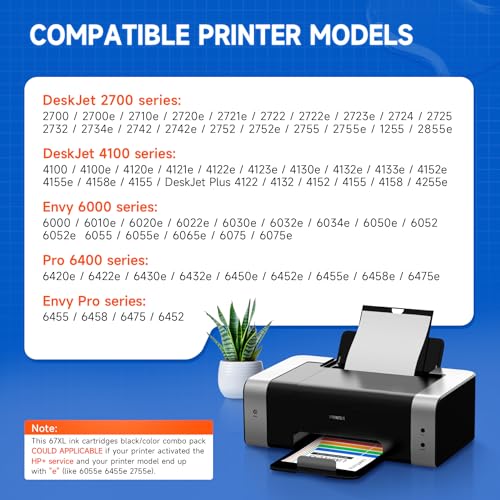 High Yield Ink Cartridge Black and Tri-Color Combo Pack 2-Pack