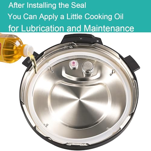 2-Pack Silicone Sealing Rings for 5 & 6 Quart Pressure Cookers