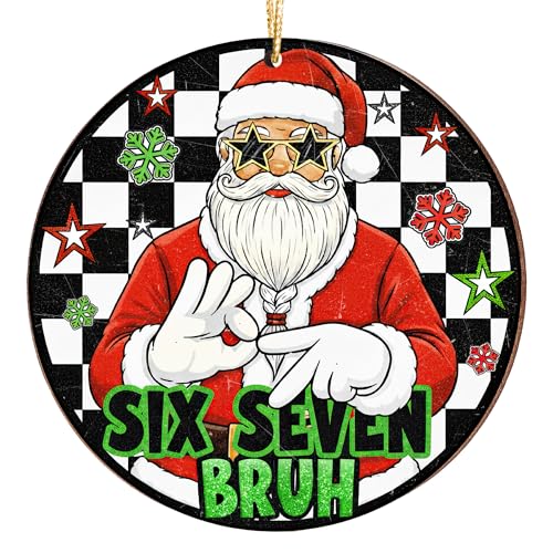 67 Christmas Ornament - Funny Meme Holiday Decor for Tree, Gifts & Gag Gifts