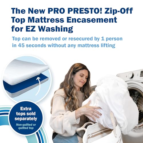Queen Size Waterproof Mattress Protector with Zip-Off Top