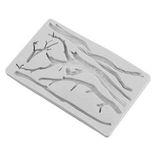 MINFEIDMS Tree Branch Silicone Fondant Mold For Cake Decorating Cupcake Topper Candy Chocolate Gum Paste Polymer Clay