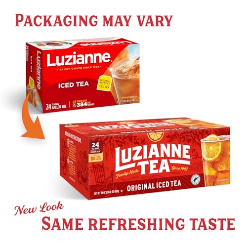 Unsweetened Iced Tea Bags Gallon Size 24 Count Box
