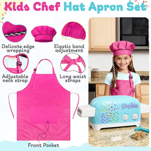 Kids Electric Baking Oven Set with Refill Mixes and Cooking Tools