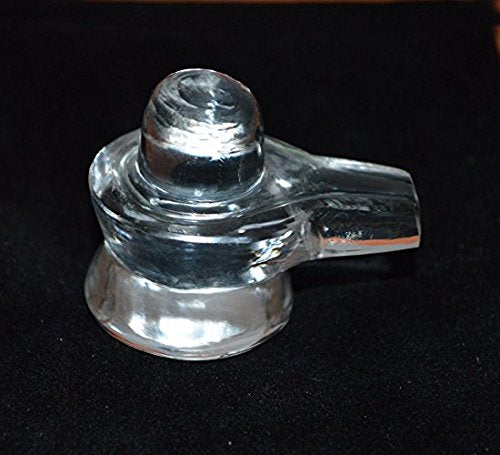 Natural Quartz Crystal Shivling Shiva Lingam for Temple Puja 10-15g