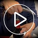 CARBON-E6 1-Pack Stainless Waiter's Corkscrew Wine Opener - Portable & Multi-Function