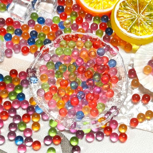 Clear Acrylic Vase Fillers 8mm (550 Pcs) - Decorative Gems for Centerpieces