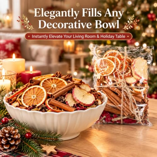 Knitgrip 2 Pack Fall Simmer Potpourri Kit - Autumn Scented Bowl Fillers