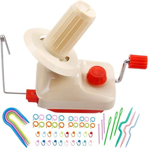 BUTUZE Yarn Winder - Manual Ball Winder for Crocheting | Quick and Efficient Yarn Maker Tool