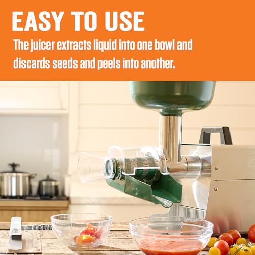 Juicer Attachment for Meat Grinders - Stainless Steel Juice Extractor