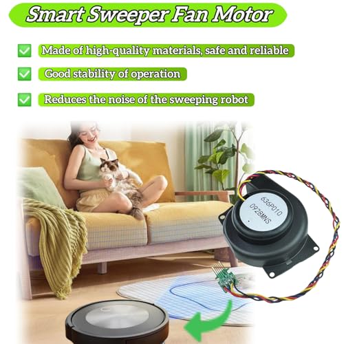 Upgraded Vacuum Cleaner Motor Fan Module for Sweeping Robots