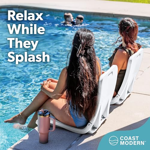 Portable Foldable Poolside Chair – Ergonomic Outdoor Seating for Beach