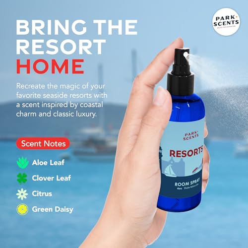 Luxury Hotel Room Spray – Clover, Aloe, Citrus & Daisy Fragrance (4oz)