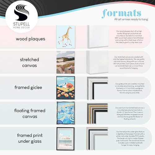 Midnight Black Framed Woodland Animals Portrait Set - 11 x 14 inch Giclée Wall Art