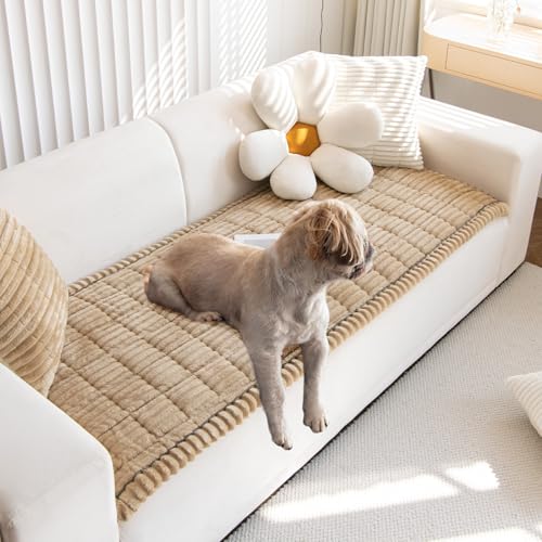 Non-Slip Pet Couch Cover & Furniture Protector - Washable Sofa Mat (27" x 71")