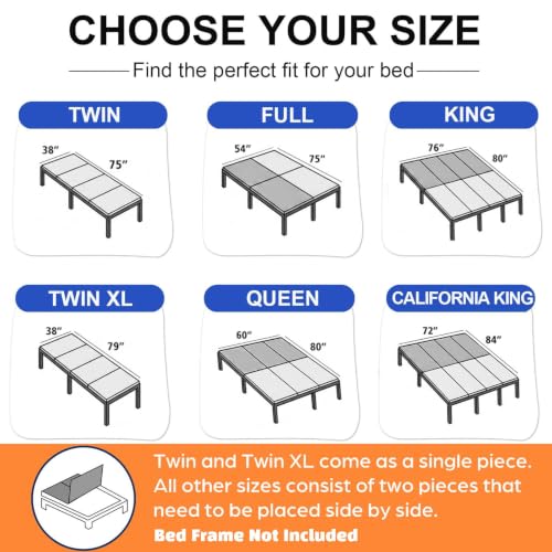 Heavy Duty Queen Bunkie Board - 10mm Thick Anti-Slip Mattress Support