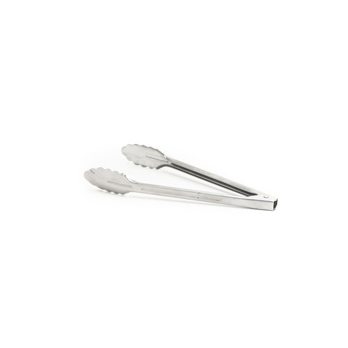 Adcraft Extra Heavy Utility Tongs, 12", Pack of 12, in Stainless Steel (XHT-12)