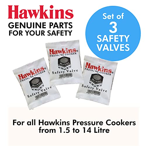 Pressure Cooker Safety Valve Replacement Set, 3-Piece Pack